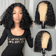 Deep Wave Hair Wigs Short Bob HD Lace Frontal Wigs Pre Plucked Hairline