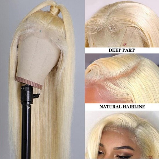 12 Colors! Colorful Wig Human Hair Mix Color Lace Front Wigs for Black Women