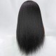 Yaki Headband Wig Human Hair Brazilian Kinky Straight Hair Wigs for Black Women