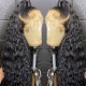 Water Wave HD Lace Front Wig Wet And Wavy Deep Part Human Hair Wigs Pre Plucked